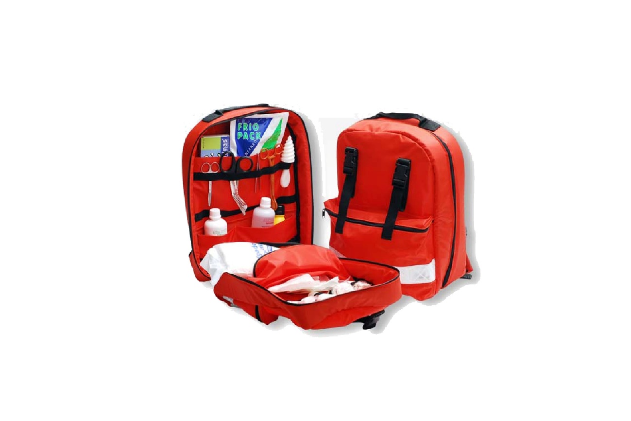 Mochila de primeros auxilios